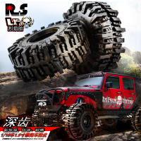4PCS Neumáticos De Goma Para RC Crawler 1:10 Axial SCX10 90046 AXI03007 TRX4 Redcat Gen8 Tamaño 118 MM 1.9" Color Rojo - details 9