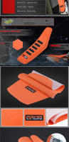 Cubierta De Asiento Antideslizante Impermeable Powerzone Para Motocicletas Adecuada Para SXF EXC KXF CRF YZF WR TC TE Con Protección Gripper Ribbed - details 1