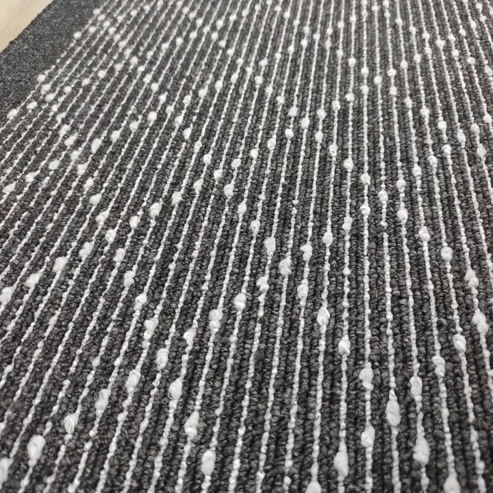 T & I 1979 ALFOMBRAS Y MOQUETAS - Alfombra Larga Antideslizante para Pasillo y Cocina en Tonos Taupé o Antracita - 1