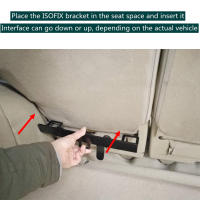 Kit De Montaje Para Asiento Infantil De Coche Universal ISOFIX Para SUV Y Hatchback Compacto Conector De Cinturón De Seguridad Reemplazo - details 4