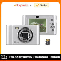 Cámara Digital 1080P Con Lente Dual 50MP Pantalla 2.4” Zoom Digital 8X Batería Integrada Con Tarjeta TF De 32GB - details 0