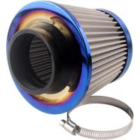 Sistema De Admisión De Aire Automóvil Universal En Acero Inoxidable Filtro De Aire Frío De Cono De Alta Fluidez AF07 Tamaños 60MM 65MM 70MM 75MM - details 2