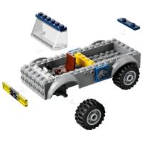 Conjunto De Bloques De Construcción Jurassic World Velociraptor Rescue Camión Regalo De Cumpleaños Para Niños Juguetes Educativos ABS Compatible Con Lego - details 1
