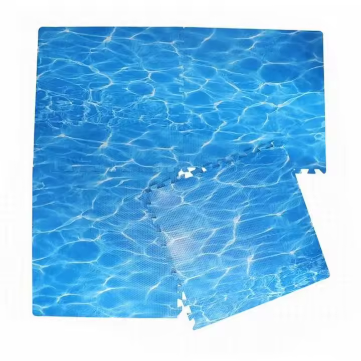 Gerimport Set 4 Baldosas Eva Agua Antideslizante 60x60x1cm - 1