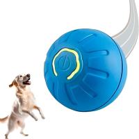 Bola Interactiva Para Perros Pequeños Y Medianos Recargable Por USB Juguetes Móviles Para Entretener Y Ejercitar a Tu Mascota - details 0