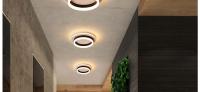 Modern LED Chandelier Iluminación Interior Para Pasillo Sala De Estar Luz De Techo De Acrílico Montaje En Superficie Luz Dimmable Decoración De Hogar - details 4