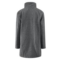 Chaqueta De Lana Para Mujer Con Bolsillos Cuello Lapel Larga Casual Invierno Abrigo Elegante De Color Sólido Talla plus - details 33