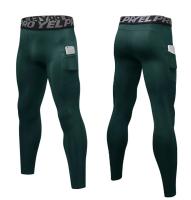 Mallas de compresión para hombre, medias deportivas secas y frescas para correr, pantalones de ciclismo con parte inferior de capa Base para entrenamiento, entrenamiento atlético, gimnasio - details 20
