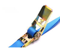 Cinta De Tensión Ratchet Para Carga 2m 3m Amarilla Fijador De Cuerda Para Transporte De Bienes Y Equipaje Camping Al Aire Libre - details 6