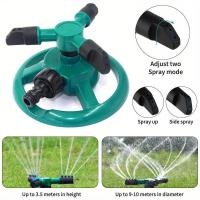 2pcs 360 ° Riegos Automáticos Para Jardín Con Nozzles Ajustables Sistema De Riego Para Césped Material ABS Resistente Al Rusticidad Verde/Azul - details 8