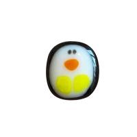 Adorno Navideño De Pingüino De Bolsillo Lindo Regalo Con Tarjeta De Mensaje Pequeño Decoración Para Fiestas Y Distancia Social - details 2