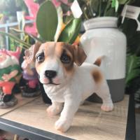 LILI HOME 🐶 Figuras de Perros de 🐾 Bulldog Inglés, 🐾 Bulldog Francés, 🐾 Dachshund (Salchicha) y 🐾 Jack Russell Terrier. Fabricadas en resina de alta calidad, resistente a golpes y al desgaste. 22 x 12 x 17 cm aproximadamente - details 0