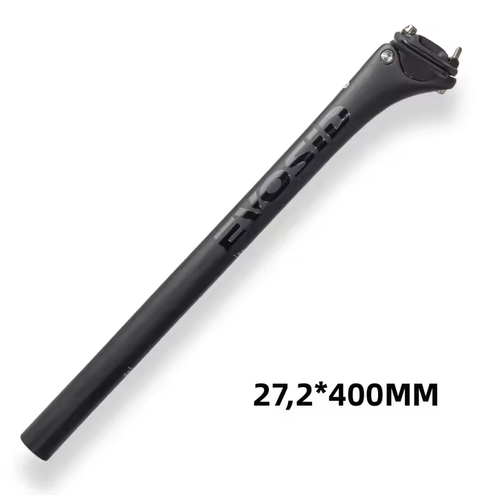 Poste De Silla De Bicicleta EVOSID De Carbono 27.2/31.6mm Longitud 400mm Negro Mate Para MTB Y Carrocería De Bicicleta Piezas De Bicicleta - 1