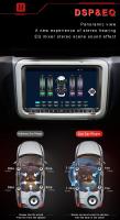 Podofo Radio de coche Android 2 Din para VW PASSAT B6 B7 CC POLO Skoda Octavia Superb Seat Altea Leon Carplay 8+128GB AI Voice WIFI+4G DSP GPS Navegación Multimedia Reproductor de Video - details 2