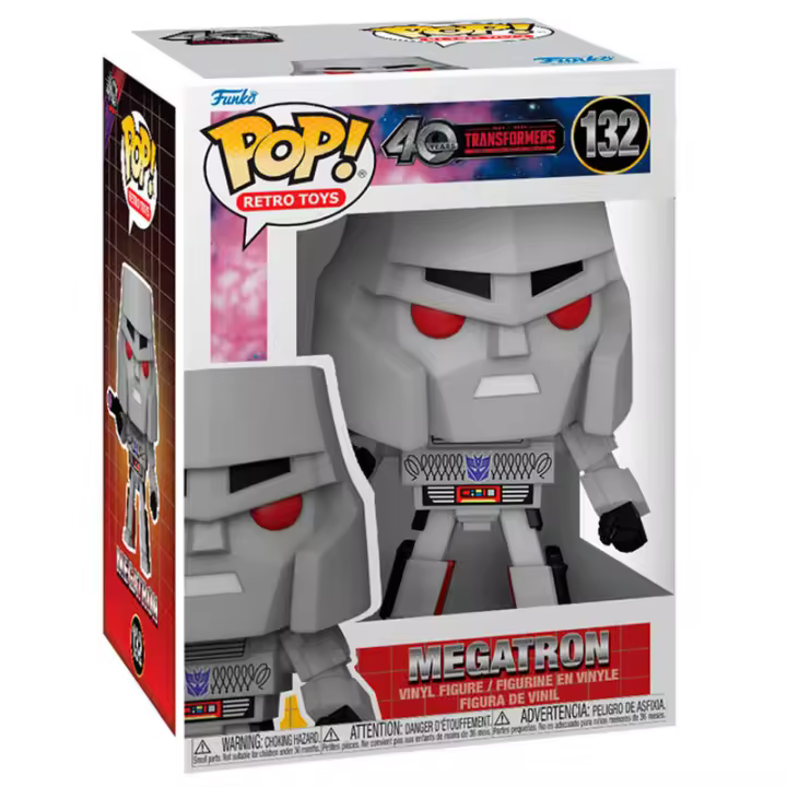 Figura Pop Transformers Generation 1 Megatron-Figura de Vinilo Coleccionable - Idea de Regalo- Mercancia Oficial - Juguetes para Niños y Adultos - Movies Fans - Muñeco para Coleccionistas y Exposición - 1