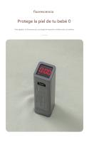 Cuna biónica para recién nacidos, cuna móvil, cama portátil antipresión para bebés, artefacto antisobresalto. - details 1