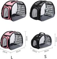 Bolsa de transporte para gato perro y otras mascotas Bolso ligero transpirable con correa para el hombro para viajes Bolsa portátil para mascotas Cestas de transporte en avión Tren Coche - details 0