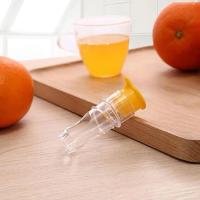 Squeezer De Limón Portátil Manual Herramienta De Jugo Lavable Con Filtro Integrado Para Limón Y Naranja Material PP - details 5