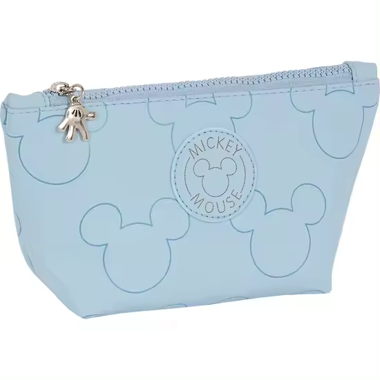 SAFTA - Neceser Mickey Teen Snow - Neceser Espacioso- Duradero y Elegante- ideal para Accesorios Personales - Neceser Diseño Único y Licencia Oficial by SAFTA - Neceser Material Resistente y Duradero - 1
