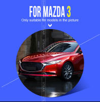 Vtear Pegatina De Protección Para Puerta De Coche Mazda 3 BP 2020-2021 Fibra De Carbono Accesorios Interiores Para Automóviles - details 0
