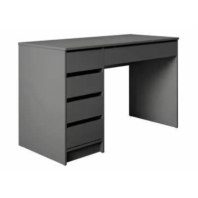 Mesa de oficina Comfivo 312 , Muebles ES, Con cajones, Antracita, 120 x 75 x 55cm - 1