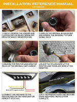 2Pcs Luz De Señalización LED Para Honda Civic 2016-2021 Luz Marcadora Lateral En Posición De Freno Color Blanco Amarillo 12V - details 1