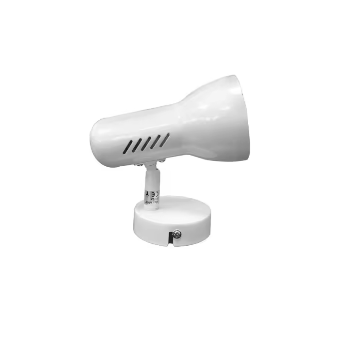 Foco EDM Modelo Galaxy E27 60w - Color Blanco - Potencia Máxima 60w - Medida ø8x13,5cm - 1