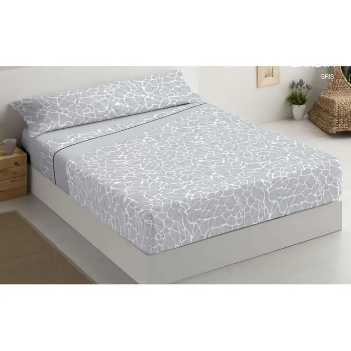 Juego de Sábanas Adulto 50% Algodón y 50% Poliéster - 3 piezas (Cama 90,105,135,150) - Fabricado en España - 1