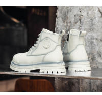 Botas De Moto Para Hombre Alta Corte Invierno Con Cierre De Cremallera Lateral Botas De Lluvia Calientes De Exterior Talla 46 - details 21