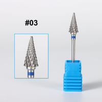 1pc Bit De Uñas De Acero Tungsteno Para Remover Polvo Y Cortar Tiras De Uñas Herramienta De Manicura Con Cabeza De Grind Head - details 2