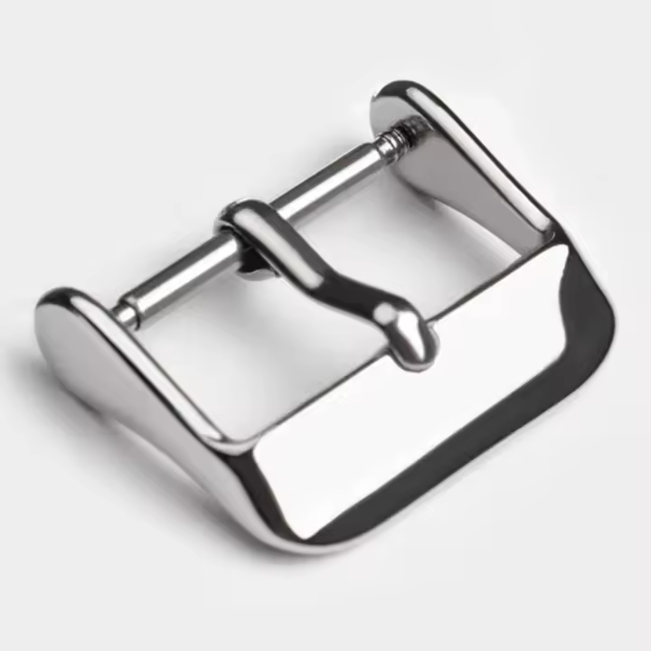 Correa De Reloj De Acero Inoxidable Con Hebilla Polido En Plata Oro Negro Adecuada Para Relojes Tradicionales Tamaños Disponibles De 12 a 24 Mm Accesorios De Moda - 1