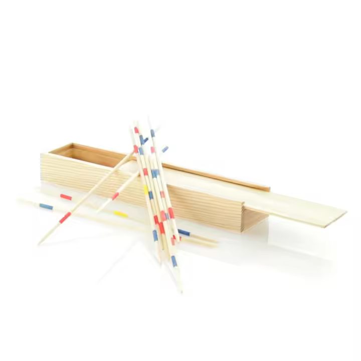 Lote de 50 Juegos de Habilidad Madera con 41 Piezas En Caja de Regalo - 1