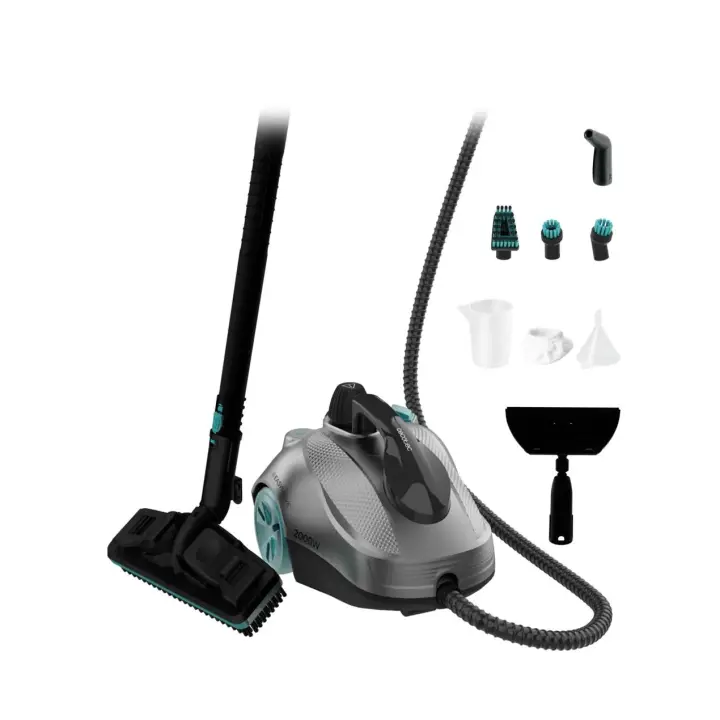 CECOTEC 00645 Vaporeta HydroSteam 2000: Limpieza Profunda y Eficaz con 2000W y 16 Accesorios - 1