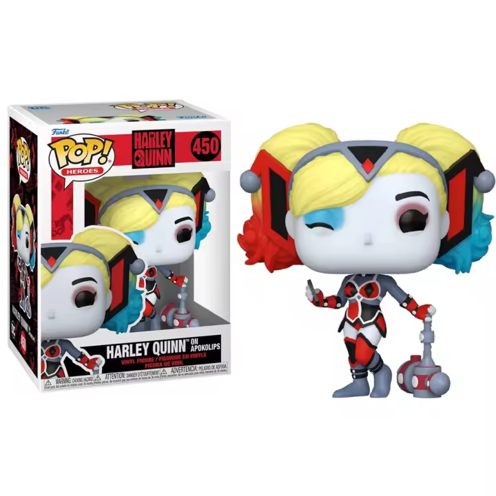 FUNKO POP! DC: HARLEY QUINN – HARLEY QUINN EN APOKOLIPS , 65613, Nº450, TIENDA CON LICENCIA OFICIAL - 1