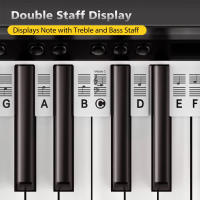 Etiquetas De Notas De Piano De Silicona Para Principiantes Guía Removible Etiquetas De Teclado De Piano Reutilizables Sin Necesidad De Stickers - details 9