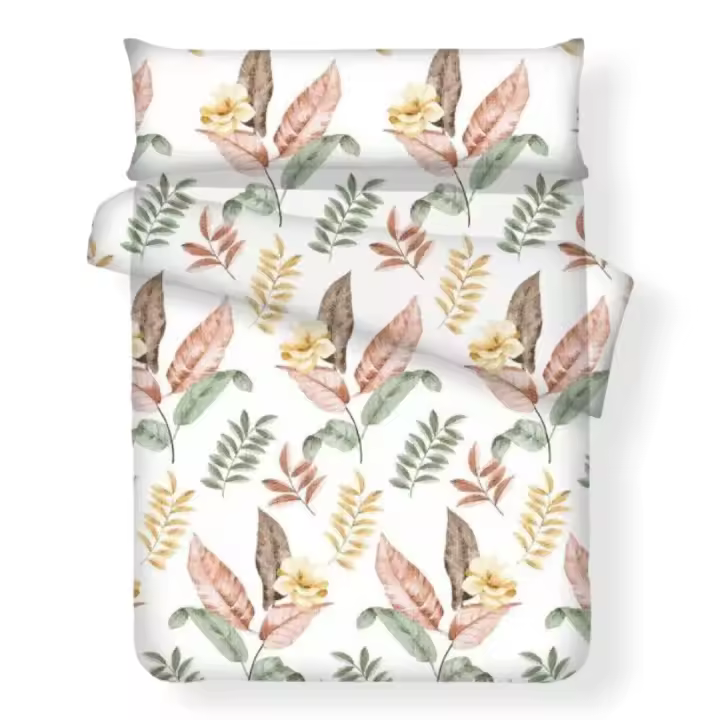 Funda nórdica cama 105 cm .modelo moderna juego completo para el frio con bajera Muy Suave Transpirable Microfibra - Funda Edredón Fácil lavado a máquina en agua fría.CXJF - 1