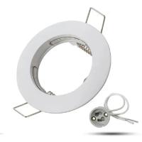 Marco De Spot MR16 GU10 En Aleación De Aluminio De Alta Calidad Anillo De Superficie Estructura De Lámpara Para Iluminación Insertada En Techo - details 7