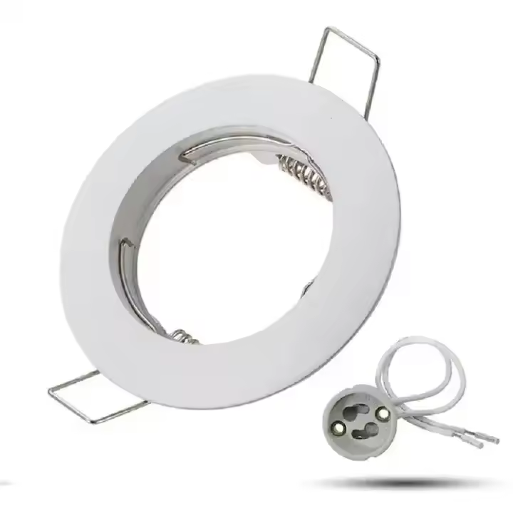 Marco De Spot MR16 GU10 En Aleación De Aluminio De Alta Calidad Anillo De Superficie Estructura De Lámpara Para Iluminación Insertada En Techo - 1