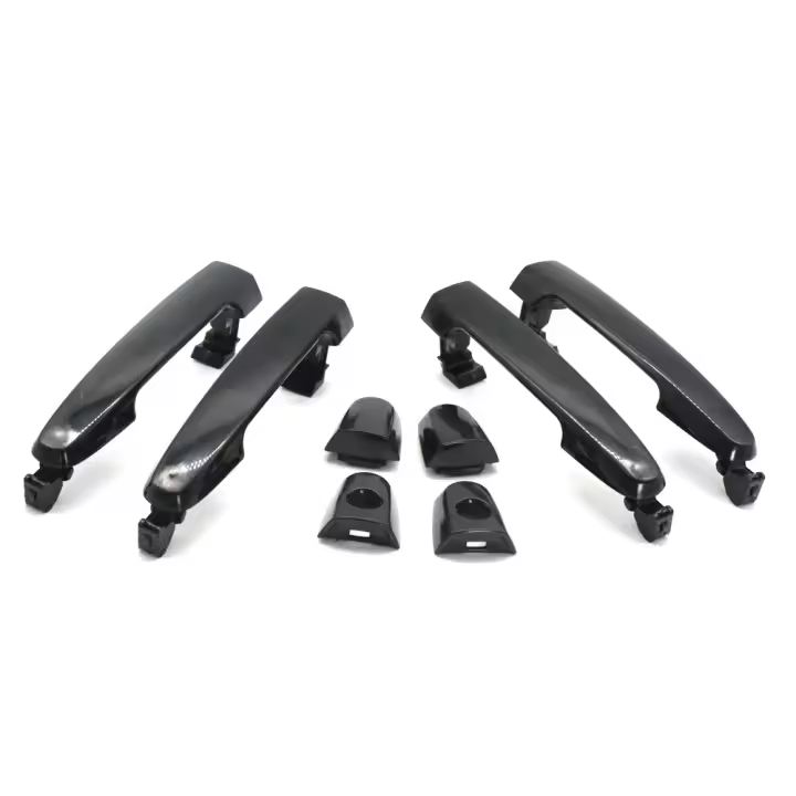 Manija De Puerta Exterior Para Coche Adecuada Para Scion xA xB xD tC Toyota Camry RAV4 Yaris Matrix Prius Pontiac Vibe Plástico Y Metal Negro - 1