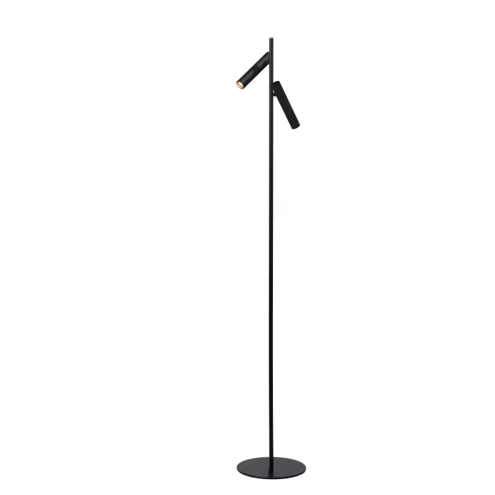 Lucide PHILON - Lámpara de lectura - Ø 23 cm - LED Regul. - 2x4,5W 3000K - Negro - 1
