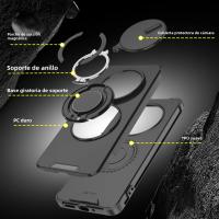 Funda De Teléfono Con Soporte Magnético De 360 Grados Para Redmi 14C Con Protección De Cámara Y Anillo Resistente a Arañazos Y Huellas - details 7