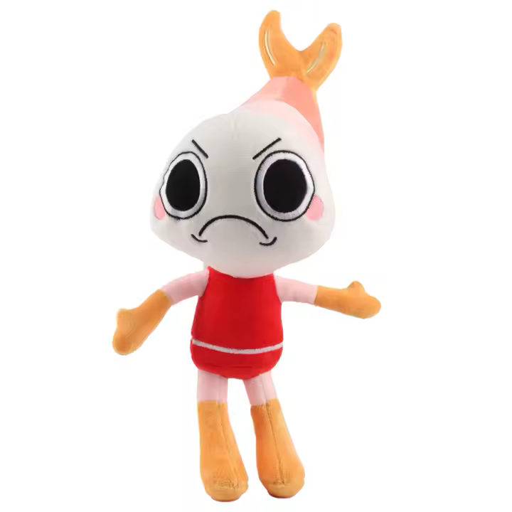 Muñeco De Peluche De Anime Cartoon 38cm/13.39in Dandy's World Regalo Para Niños Decoración De Sofá Para Dormitorio Relleno De Algodón PP - 1