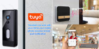 Cámara De Video Portero Inteligente Tuya 1080P HD IP65 Impermeable Con Intercomunicador Para Móvil Y Batería De 5200mAh Compatible Con Alexa Y Google Home - details 15