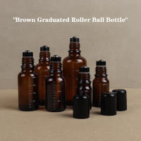 Botella De Vidrio Marrón Para Perfume Y Aceites Esenciales Reutilizable De 5ml 10ml 15ml 20ml 30ml 50ml Para Líquidos - details 1