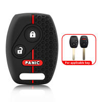 Funda De Llave De Silicona Para Honda Civic Accord VII CR-V FRV Insight Shuttle Stream Jazz Accesorios Llavero 2 3 4 Botones - details 2