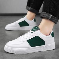 Zapatos De Deporte Para Hombre En Blanco Versátiles Con Suela Gruesa Y Transpirables Zapatillas Casuales Ligeros Para Correr Y Tenis - details 8