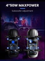 Procesador DSP Digital De Alta Potencia 4x50W Para Radio De Coche Android Subwoofer Ajustable Por APP Amplificador Para Honda KIA Toyota - details 2