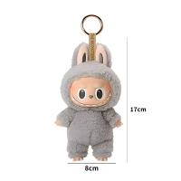 POP MART LABUBU Figura De Colección De Vinilo Macaron Serie Cara Blind Box Juguete De Peluche Colgante Para Juegos De Marina - details 10