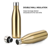 Termo BPA Free De Acero Inoxidable 500ml Con Doble Aislamiento Para Agua Y Cerveza Termo Ecológico Para Deporte Y Uso Diario - details 12