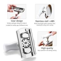 Abrebotellas Ajustable De Acero Inoxidable Multifuncional Para Cocina Herramienta Manual Para Quitar Tapas Y Tornillos - details 7